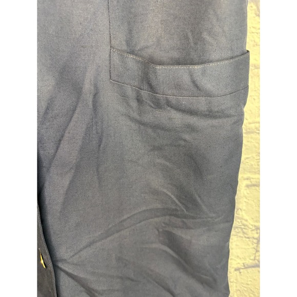 Vintage Fink Modell Sailor Blue Dress with Navigate of Pacific Ocean Buttons XL - Picture 6 of 14